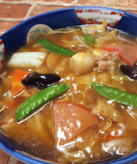 五目あんかけラーメン