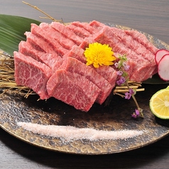 佐賀牛の断面刺し