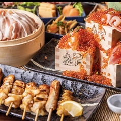 焼き鳥や海鮮と合うビールやハイボールも飲み放題◎