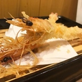 料理メニュー写真 ◆　人気No.２　◆　天使の海老の天ぷら　１尾