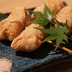 湯葉チーズ串 2本