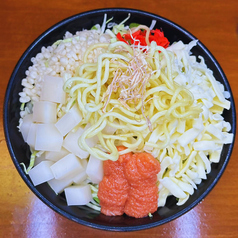 もんじゃ焼　モチ明太子チーズ