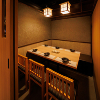 2名様~扉付きの個室にご案内可能です!平塚の人気個室