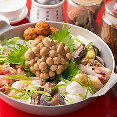 25種類の薬草スープが味わい深い『沙茶火鍋』※二人前より