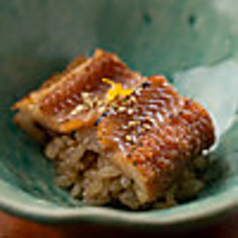 穴子、一口小丼