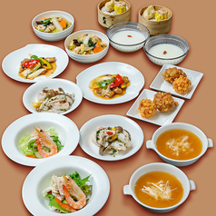中国料理 青冥 Ching Ming チンミン 梅田店 ルクア サウスのコース写真