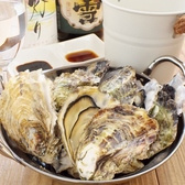 ◎旬の魚介類！！名物カキ釜はＳ、Ｍ、Ｌごとに取り揃えています。ポン酢、醤油ダレでどうぞ♪