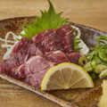 料理メニュー写真&nbsp;肥後名物　霜降り馬刺し　一日10食限定