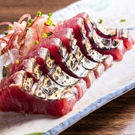 鮮度が命の旬食材をご提供。