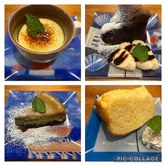 食後のデザートセット！