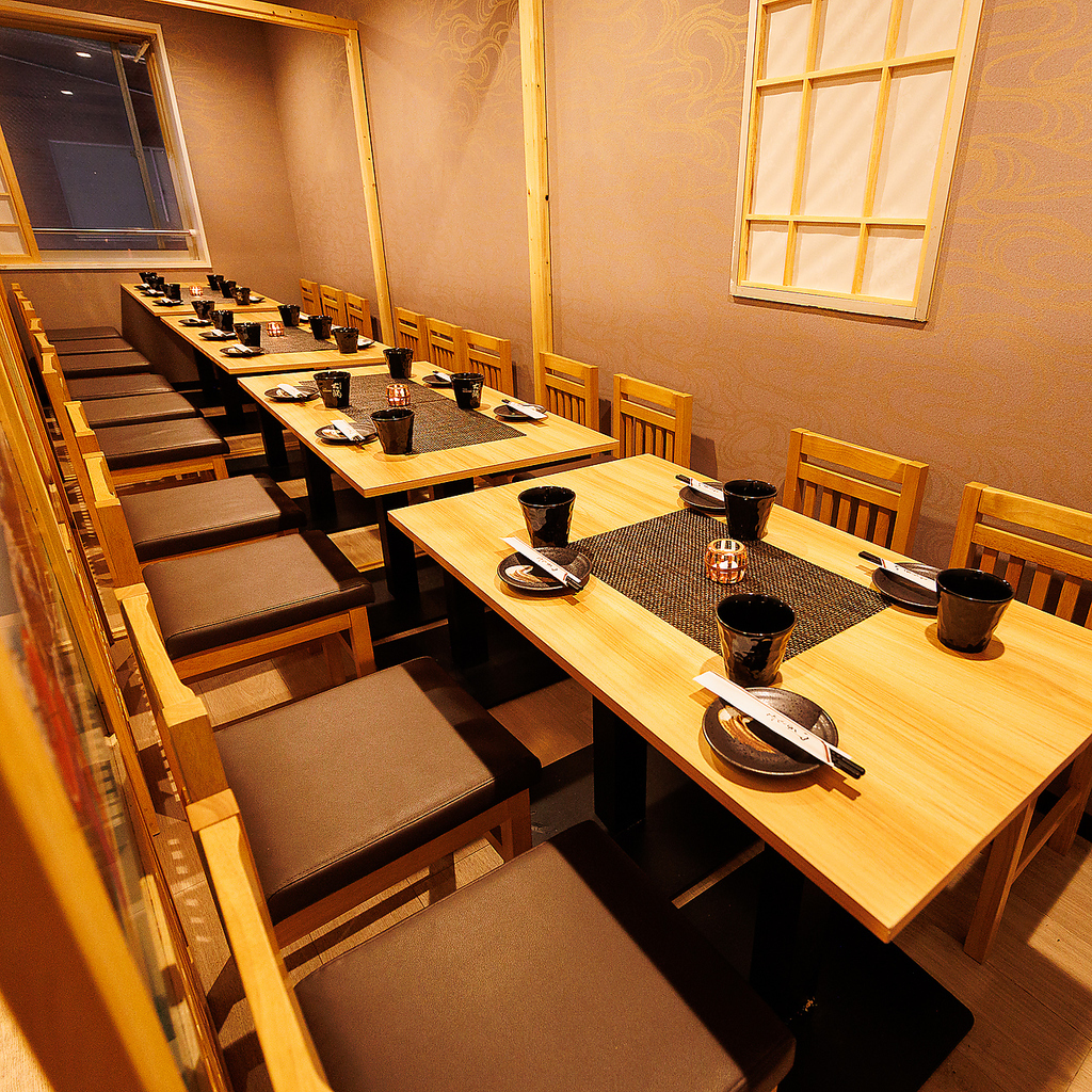 扉付きなので周りのお客様を気にすることなくゆったりとお過ごしいただけます◎