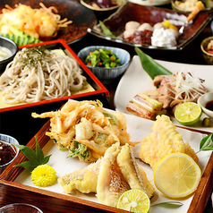 海鮮と天ぷらと蕎麦　個室　居酒屋　天場（TENBA)　名古屋駅前店のコース写真