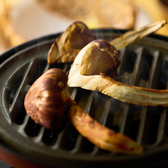 焼き松茸(三切れ)