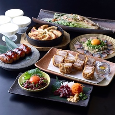九州 熱中屋 伏見桃山 LIVEのコース写真