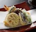 料理メニュー写真&nbsp;海老と野菜の天ぷら