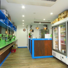 コンセント付きカウンター