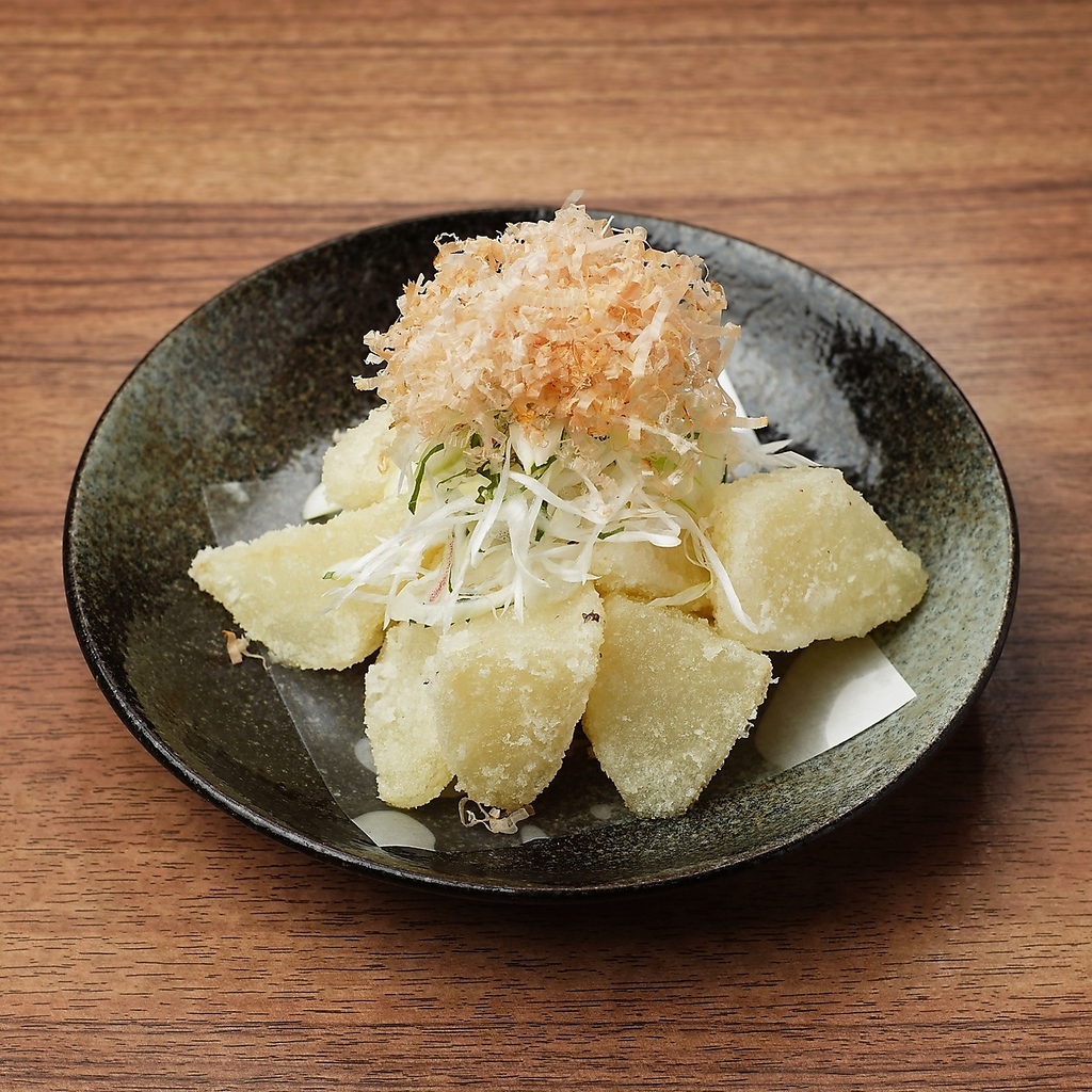 隠れ人気ナンバー１。染み大根のから揚げ