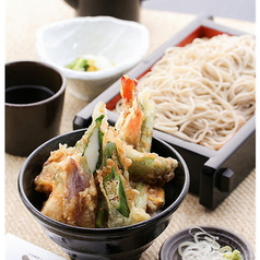 初夏天丼と十割せいろ蕎麦