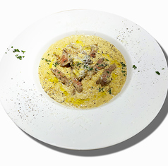 土佐黒牛とポルチーニ茸のクリームリゾット