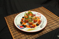 料理メニュー写真 海鮮生春巻きサラダ
