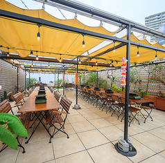 屋上ビアガーデン！