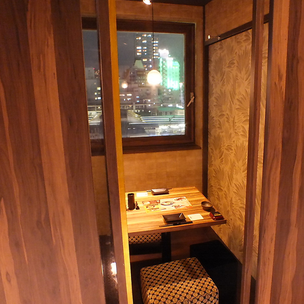 ■天王寺・阿倍野では希少な、各種少人数個室が充実。テーブル個室をご用意☆