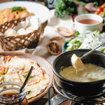 ワインにあうチーズやフレンチ、イタリアン創作料理が楽しめるお店♪2480円からコース承り中です◎