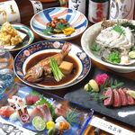 各種宴会に最適なコース料理もご用意。飲み放題付コースもありますのでシーンに合わせてご利用下さい