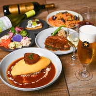 本格洋食や独自のアレンジの居酒屋メニューが自慢です