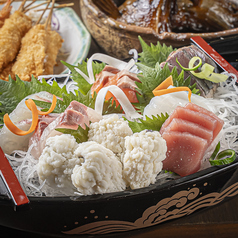 市場直送の鮮魚を毎朝仕入れた贅沢な逸品をご提供