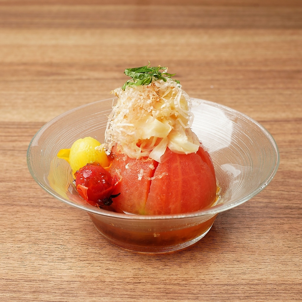 あっさりさっぱり！ガリトマト