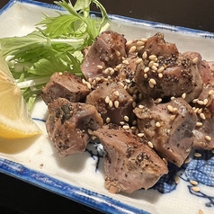 砂肝の黒こしょう焼き