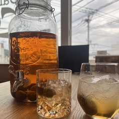 料理だけじゃない！こだわり詰まった自家製ドリンク