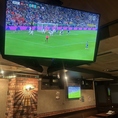 大型テレビモニター7台！スピーカーも6台完備！スポーツ観戦に最適！