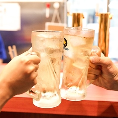 キンキンに冷えたドリンクで乾杯♪