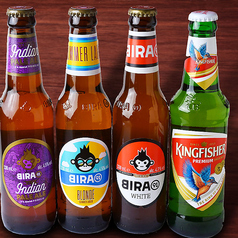 インドキングフィッシャー ビラ(ホワイトエール/ラガー/IPA) 各