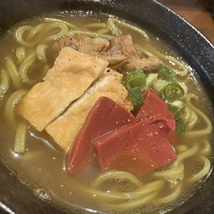 関西うどんだしの京風カレーかすうどん※宇治抹茶麺(小/大)