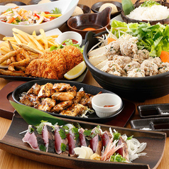 龍馬 軍鶏農場 イオンモール岡山店のコース写真