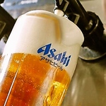 アサヒビール様で研修を受けたスタッフが注ぐ「本当に美味しい生ビール」！会社宴会等に最適です。