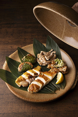 鶏鉄板焼き盛合せ 特選5種