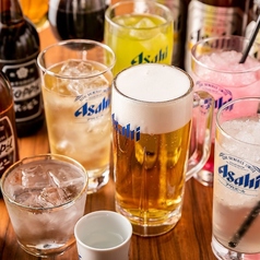 多種多彩な品ぞろえが自慢のドリンクをご用意。