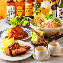 シーンを彩る！お得なランチセットにもこだわり有り