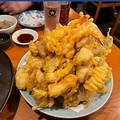 料理メニュー写真&nbsp;豪快！天ぷら盛り合せ