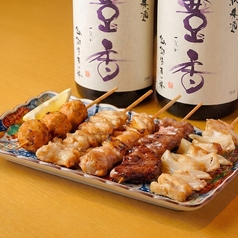 おまかせ焼き鳥串5種盛り