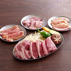 生ラム食べくらべ6種盛り ~焼き野菜付き~ (1人前/240g)