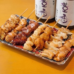 とりあえず串7種盛り