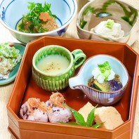 四季感じる一品料理は、日本酒との相性抜群◎