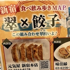 当店激おすすめ 餃子×翠ジンセット