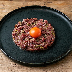 馬肉のタルタル