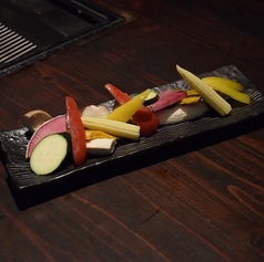 焼き野菜の盛り合わせ